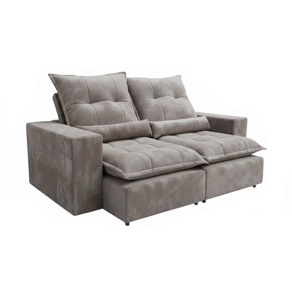 SOFÁ RETRÁTIL E RECLINÁVEL TARSILA 2,00m