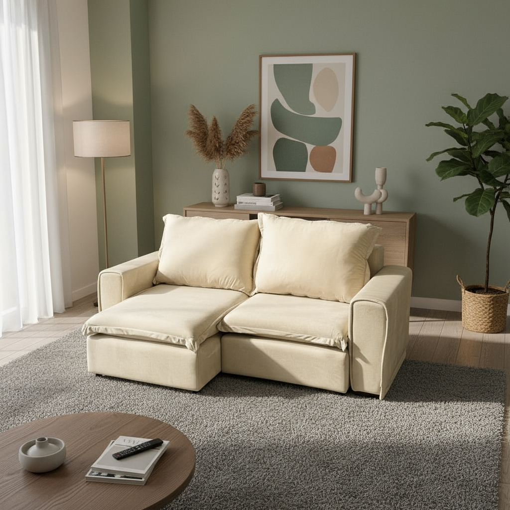 SOFÁ RETRÁTIL PORTINARI 2,00m