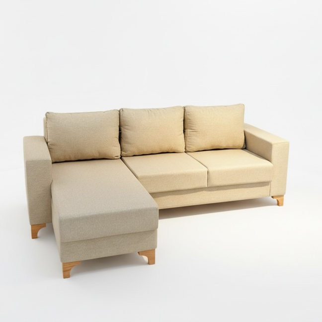 SOFÁ FIXO TÓQUIO COM CHAISE 2,33m