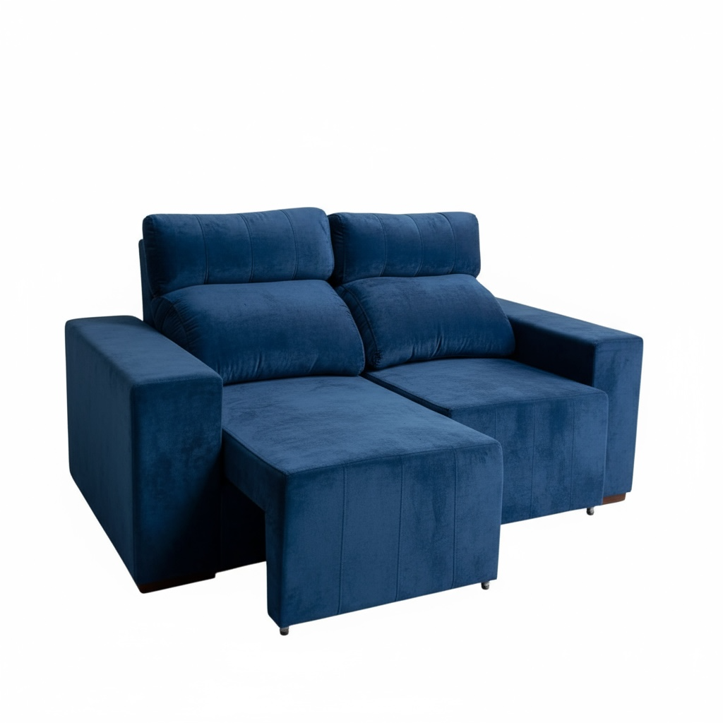 SOFÁ RETRÁTIL E RECLINÁVEL GRÉCIA 1,80m