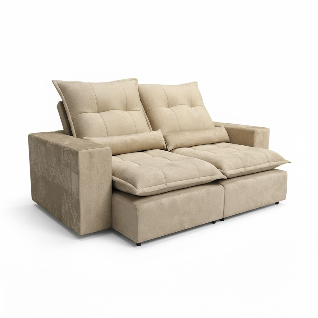 SOFÁ RETRÁTIL E RECLINÁVEL TARSILA 2,00m