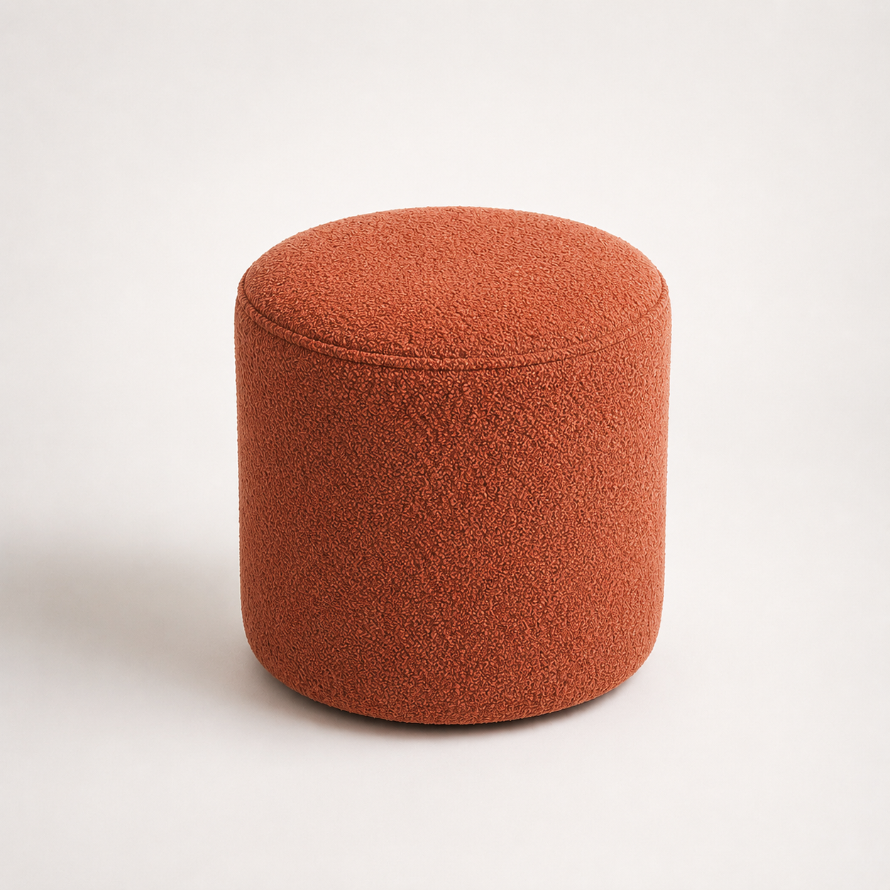 Puff Decorativo Redondo Orgânico 36x34 cm