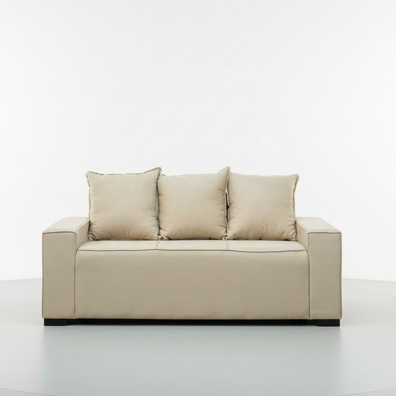 SOFÁ FIXO PARIS 3 LUGARES 1,90m