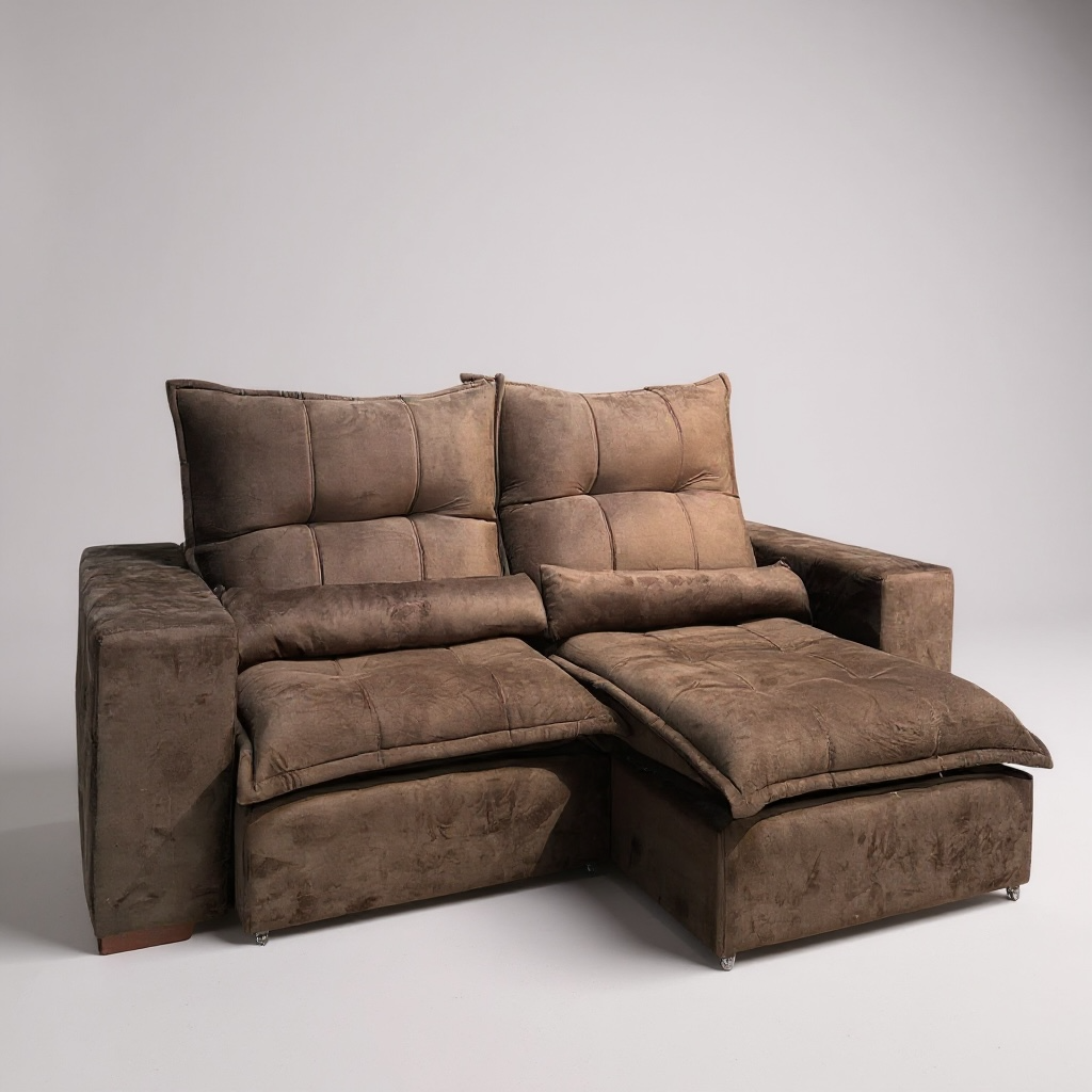 SOFÁ RETRÁTIL E RECLINÁVEL TARSILA 2,00m