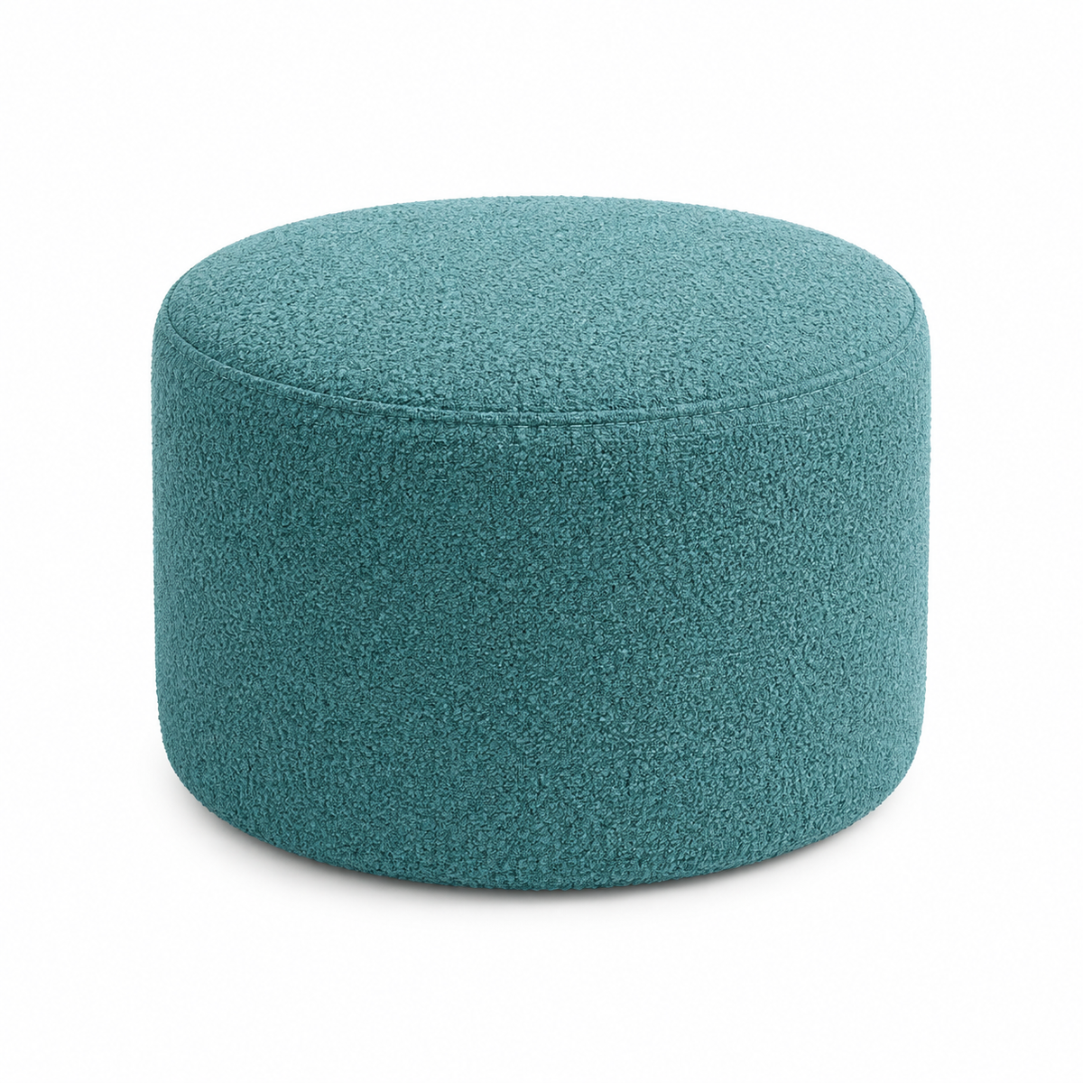 Puff Decorativo Redondo Orgânico 52x37 cm