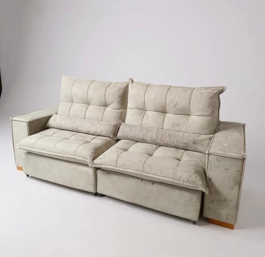 SOFÁ RETRÁTIL E RECLINÁVEL TARSILA 2,35m