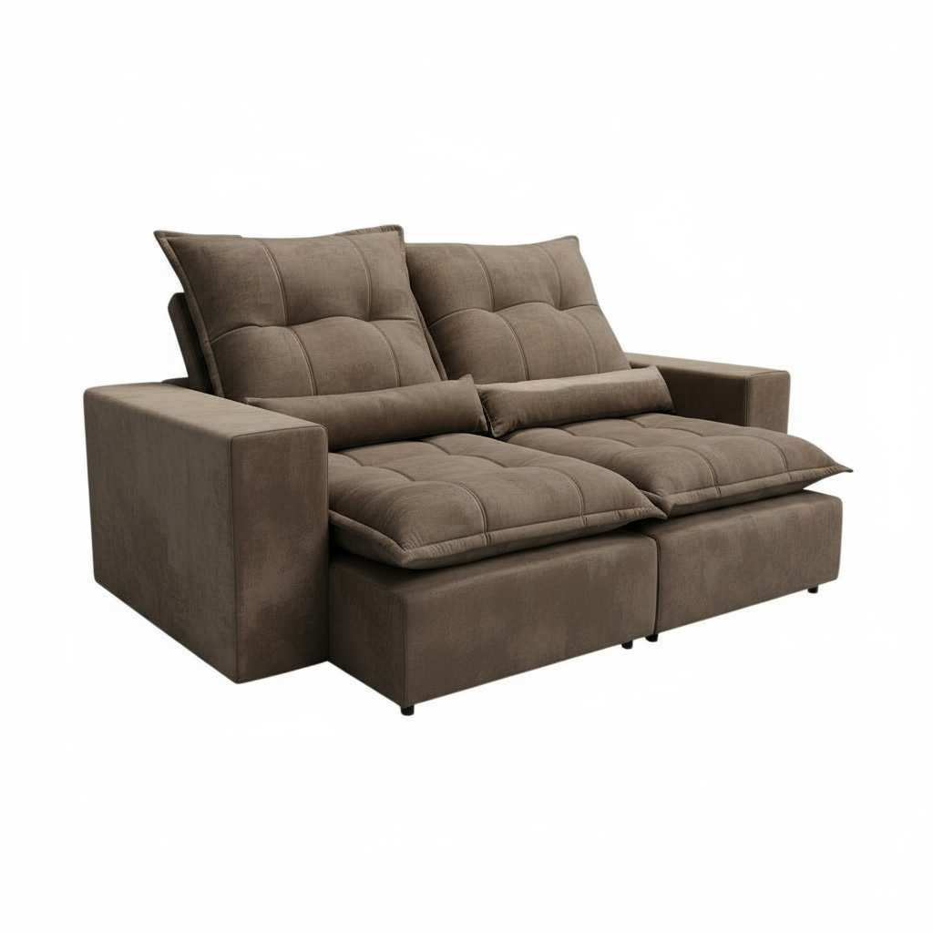 SOFÁ RETRÁTIL E RECLINÁVEL TARSILA 2,00m