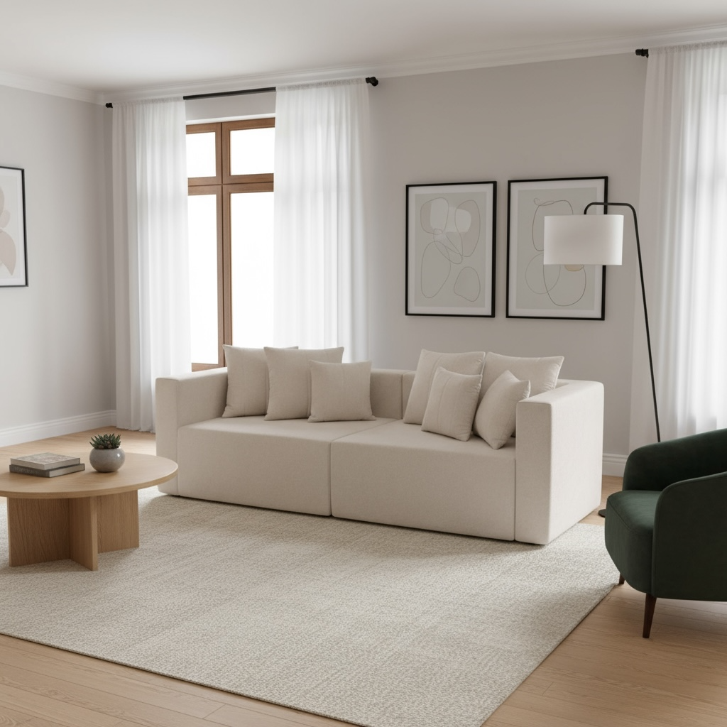 SOFÁ MODULAR MONALISA (M2 + M2) 2,40m