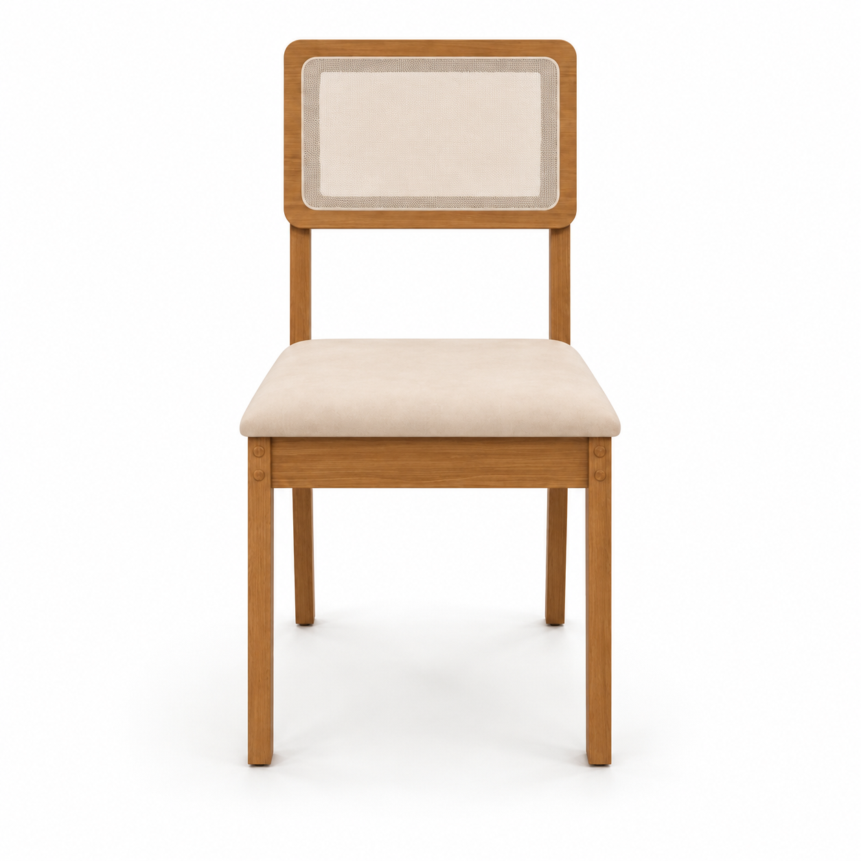 Conjunto com 2 Cadeiras de Jantar Kappesberg Gardeni em MDF