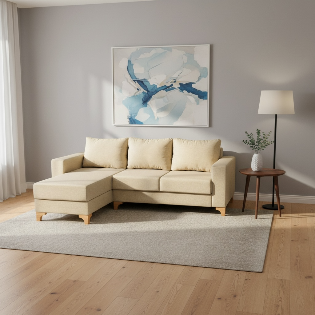 SOFÁ FIXO TÓQUIO COM CHAISE 2,33m