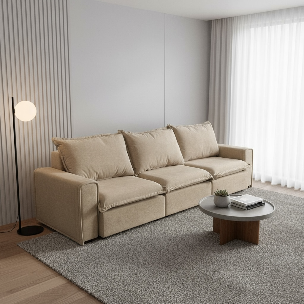 SOFÁ RETRÁTIL PORTINARI 2,80